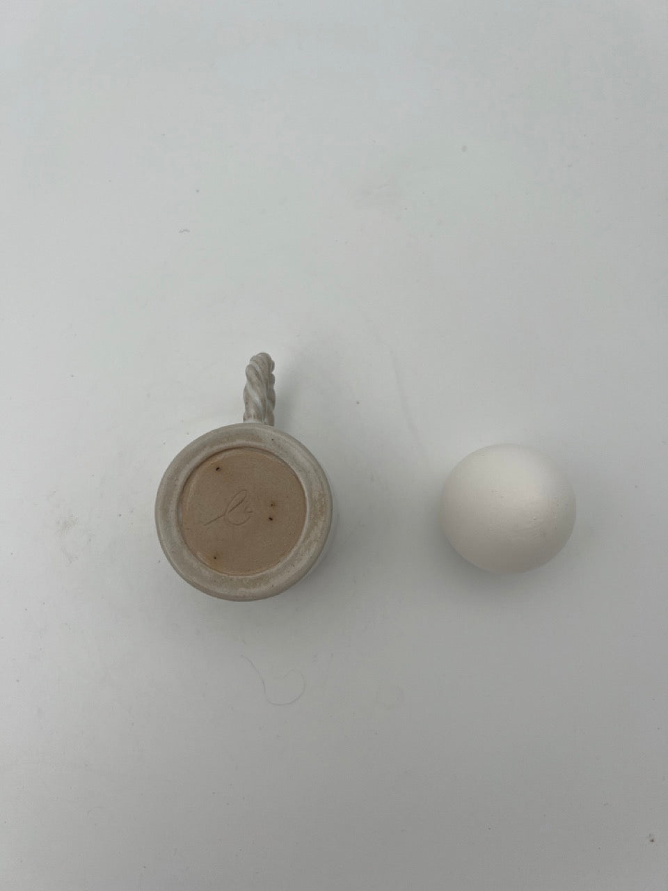 Tasse weisse Twist klein