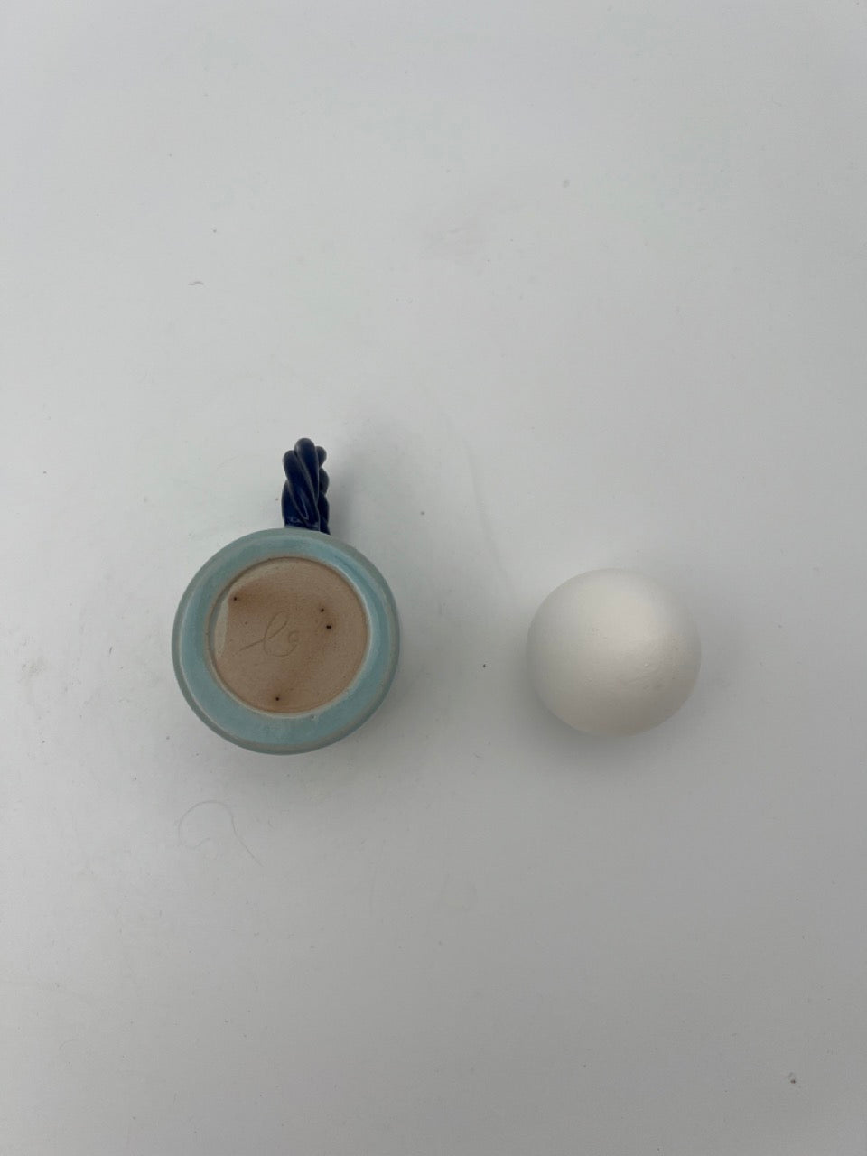 Tasse blaue Twist klein