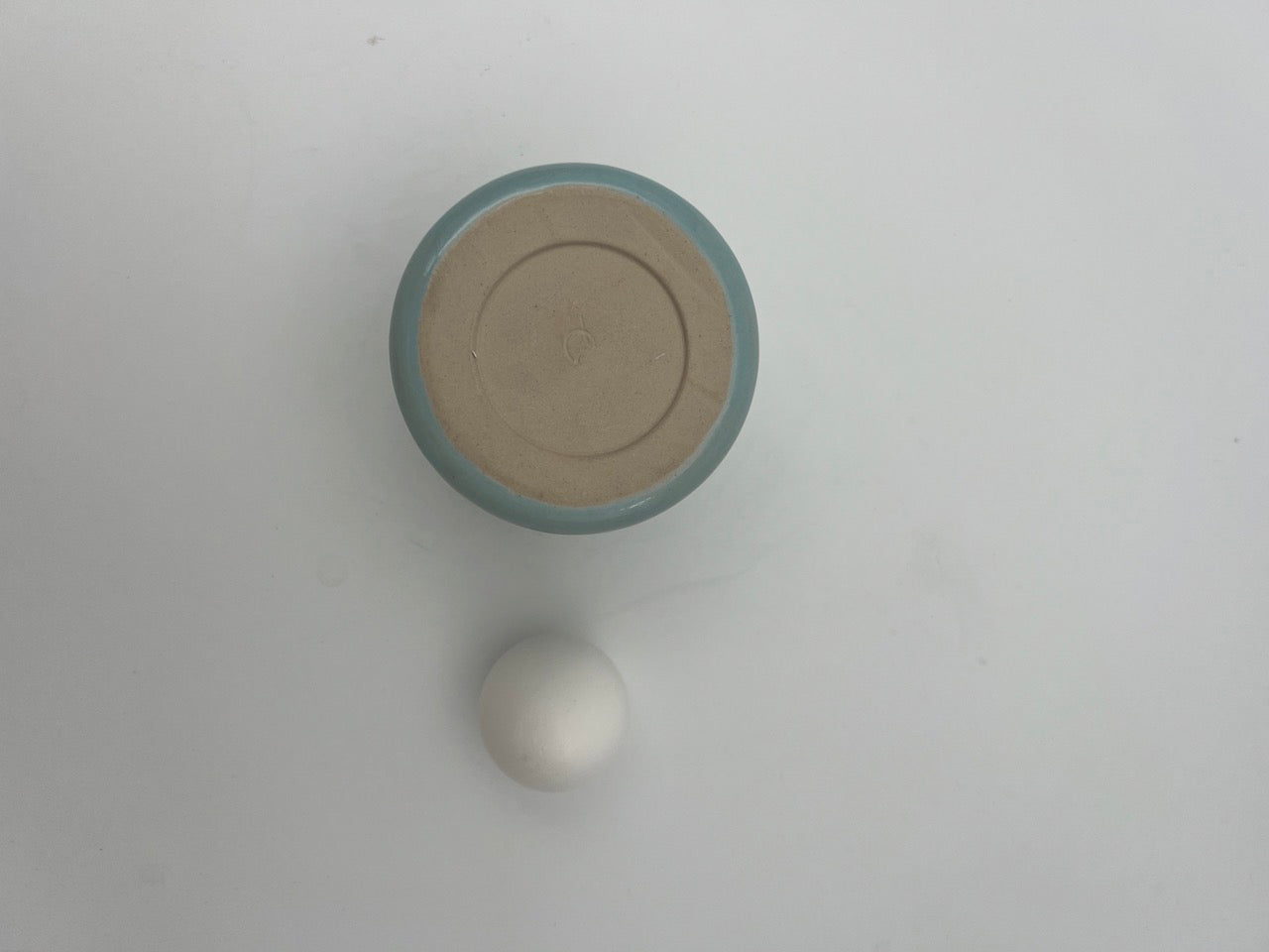 Tasse hellblaue Wubble gross