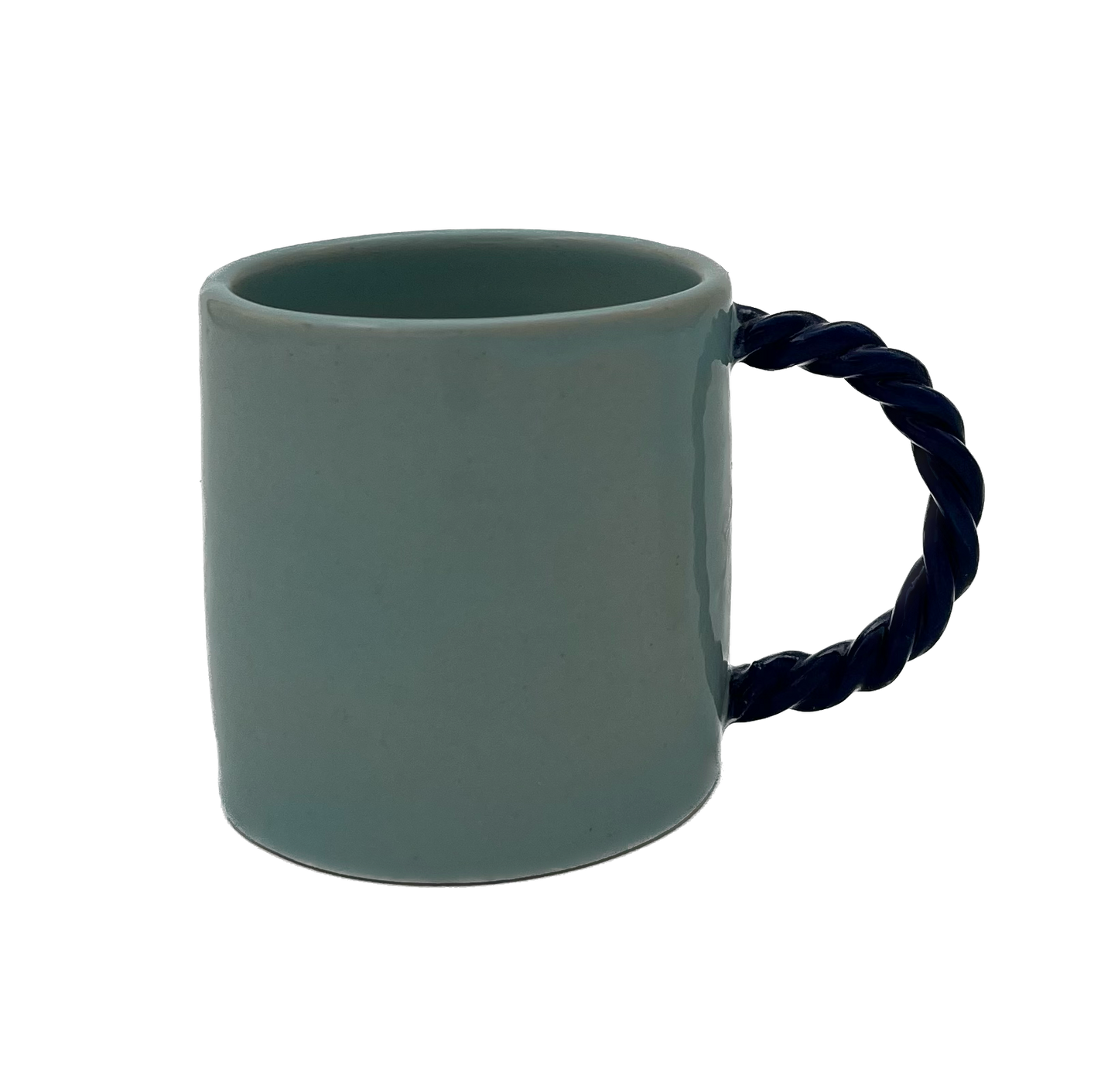 Tasse blaue Twist gross