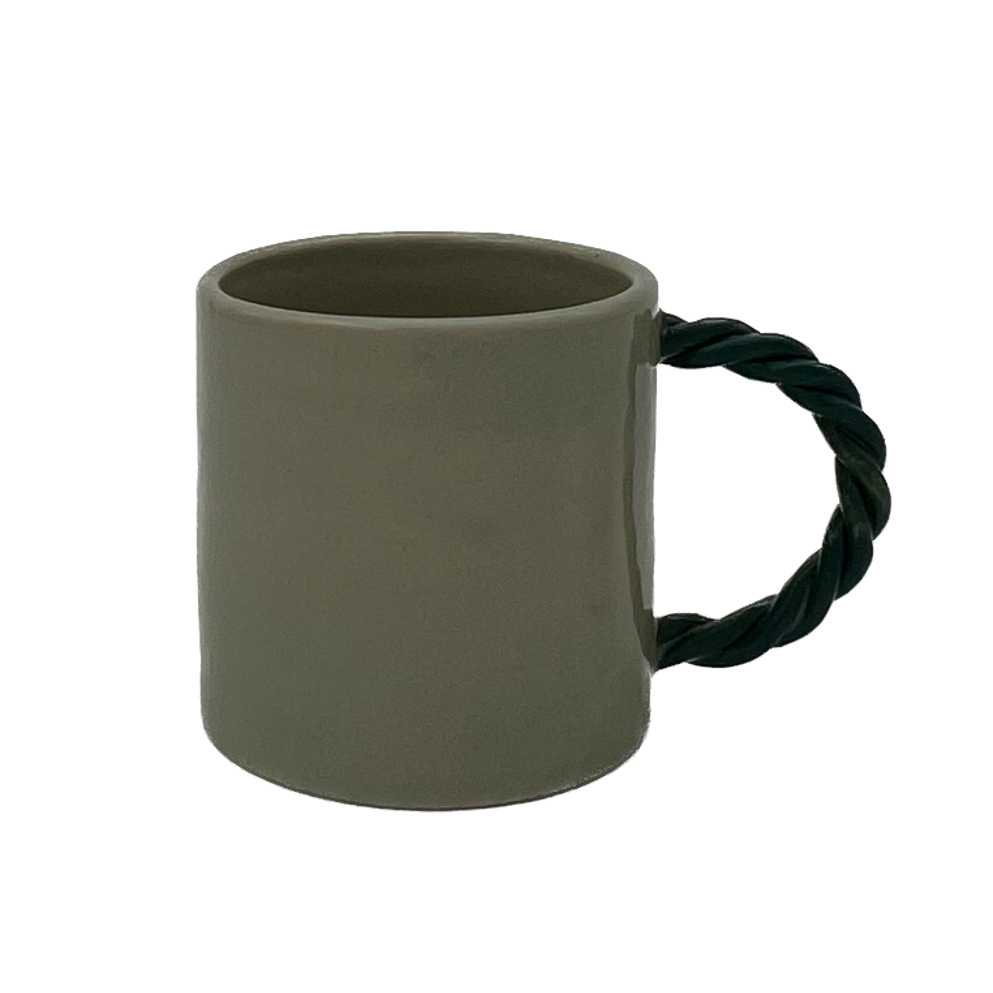 Tasse grüne Twist gross