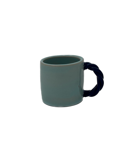 Tasse blaue Twist klein